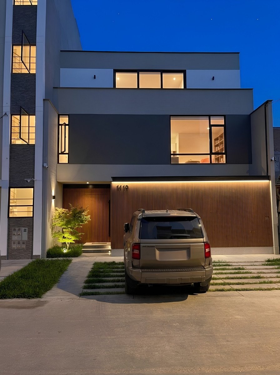 Casa CF con Doble Altura en Jockey Club | ARAM Arquitectos